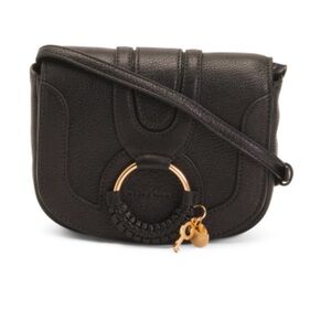SEE BY CHLOE Leather Hana Flap Over Crossbody
